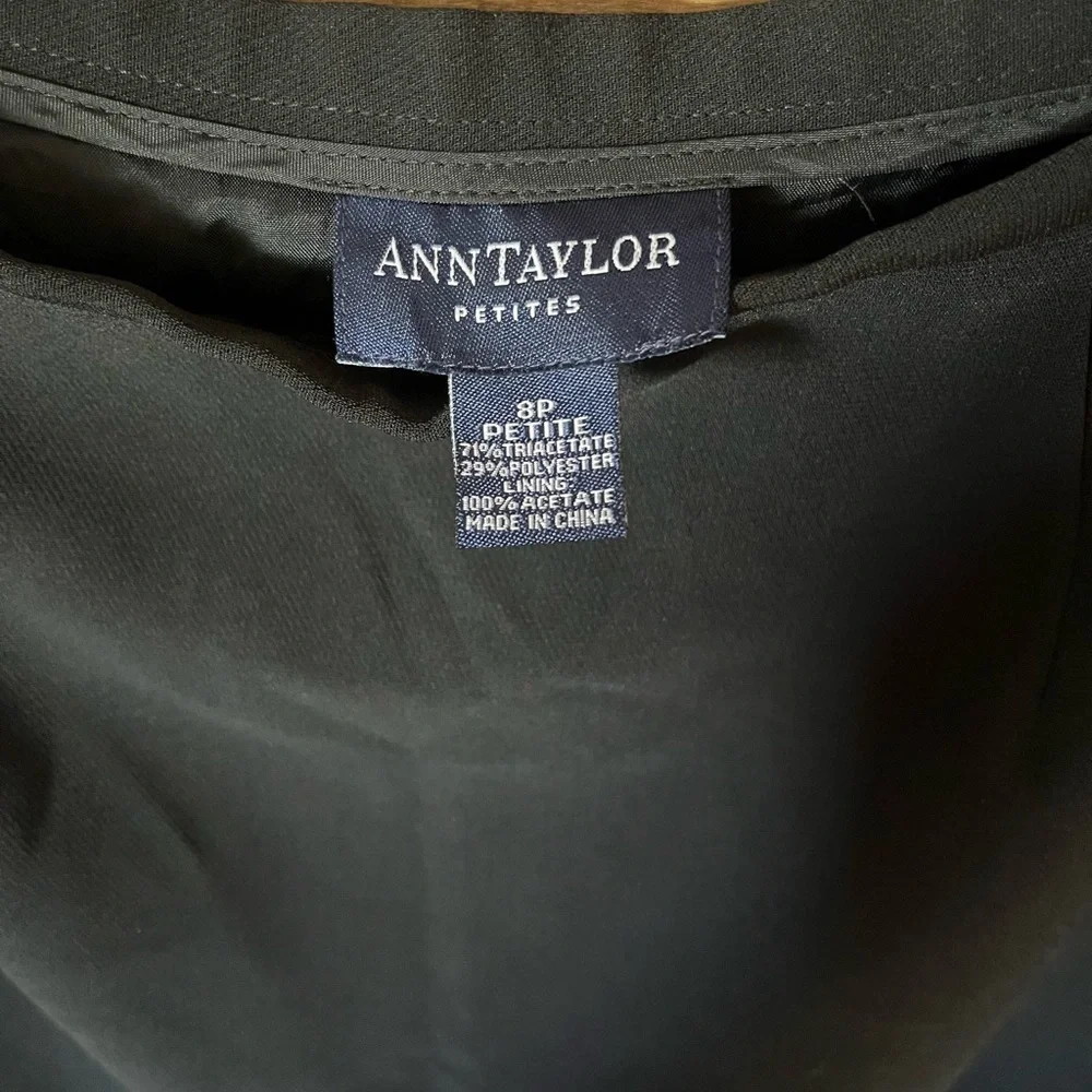 Ann Taylor Classic Black Pencil Skirt